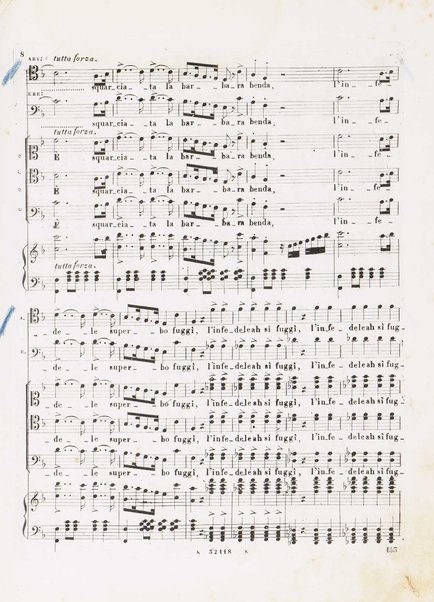 I Lombardi alla prima crociata / Dramma lirico in quattro atti di Temistocle Solera ; posto in musica [...! da G. Verdi ; Riduzione per canto e pianoforte di Luigi Truzzi e P. Tonassi