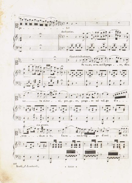 I Lombardi alla prima crociata / Dramma lirico in quattro atti di Temistocle Solera ; posto in musica [...! da G. Verdi ; Riduzione per canto e pianoforte di Luigi Truzzi e P. Tonassi