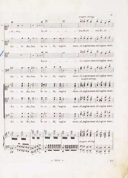 I Lombardi alla prima crociata / Dramma lirico in quattro atti di Temistocle Solera ; posto in musica [...! da G. Verdi ; Riduzione per canto e pianoforte di Luigi Truzzi e P. Tonassi