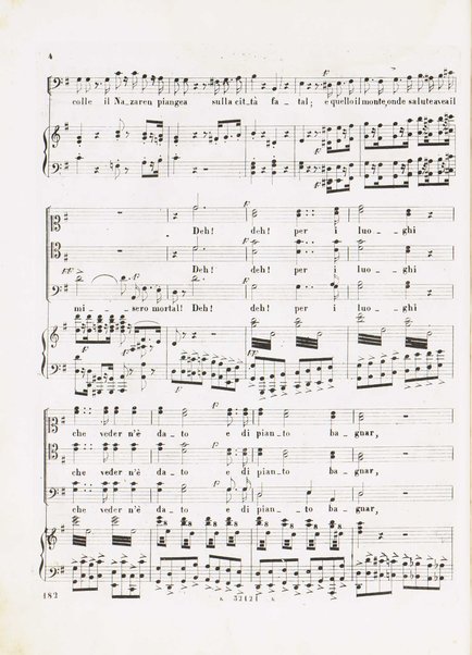 I Lombardi alla prima crociata / Dramma lirico in quattro atti di Temistocle Solera ; posto in musica [...! da G. Verdi ; Riduzione per canto e pianoforte di Luigi Truzzi e P. Tonassi