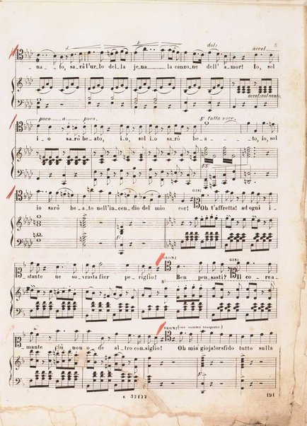 I Lombardi alla prima crociata / Dramma lirico in quattro atti di Temistocle Solera ; posto in musica [...! da G. Verdi ; Riduzione per canto e pianoforte di Luigi Truzzi e P. Tonassi