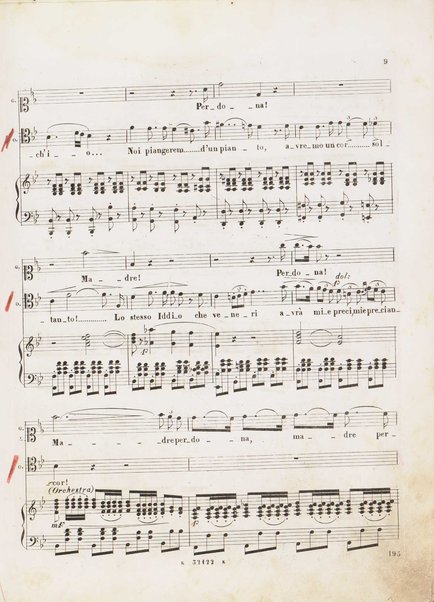 I Lombardi alla prima crociata / Dramma lirico in quattro atti di Temistocle Solera ; posto in musica [...! da G. Verdi ; Riduzione per canto e pianoforte di Luigi Truzzi e P. Tonassi