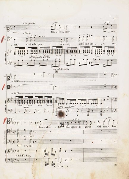 I Lombardi alla prima crociata / Dramma lirico in quattro atti di Temistocle Solera ; posto in musica [...! da G. Verdi ; Riduzione per canto e pianoforte di Luigi Truzzi e P. Tonassi