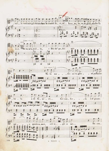 I Lombardi alla prima crociata / Dramma lirico in quattro atti di Temistocle Solera ; posto in musica [...! da G. Verdi ; Riduzione per canto e pianoforte di Luigi Truzzi e P. Tonassi