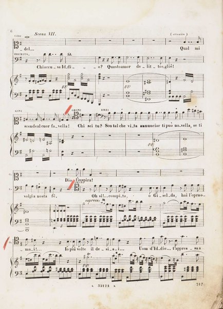 I Lombardi alla prima crociata / Dramma lirico in quattro atti di Temistocle Solera ; posto in musica [...! da G. Verdi ; Riduzione per canto e pianoforte di Luigi Truzzi e P. Tonassi