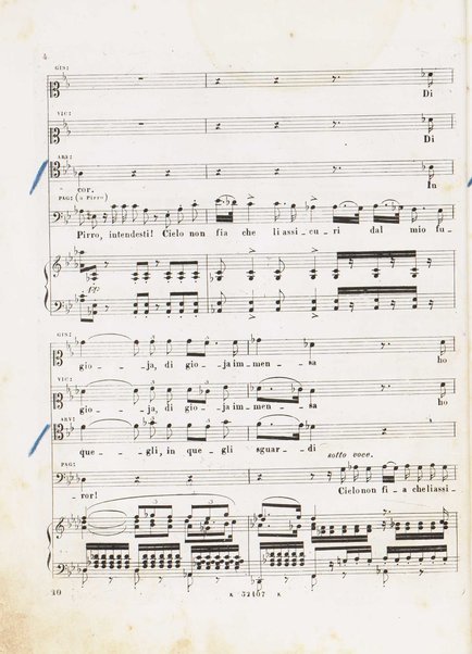 I Lombardi alla prima crociata / Dramma lirico in quattro atti di Temistocle Solera ; posto in musica [...! da G. Verdi ; Riduzione per canto e pianoforte di Luigi Truzzi e P. Tonassi