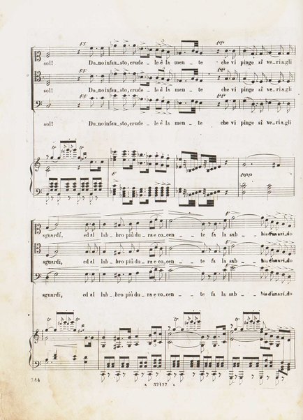 I Lombardi alla prima crociata / Dramma lirico in quattro atti di Temistocle Solera ; posto in musica [...! da G. Verdi ; Riduzione per canto e pianoforte di Luigi Truzzi e P. Tonassi