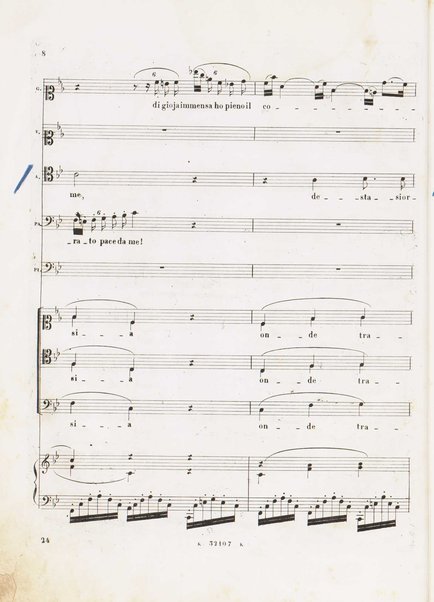 I Lombardi alla prima crociata / Dramma lirico in quattro atti di Temistocle Solera ; posto in musica [...! da G. Verdi ; Riduzione per canto e pianoforte di Luigi Truzzi e P. Tonassi