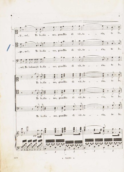I Lombardi alla prima crociata / Dramma lirico in quattro atti di Temistocle Solera ; posto in musica [...! da G. Verdi ; Riduzione per canto e pianoforte di Luigi Truzzi e P. Tonassi