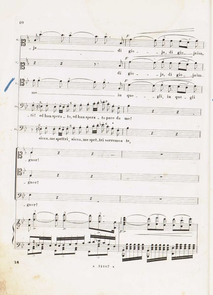 I Lombardi alla prima crociata / Dramma lirico in quattro atti di Temistocle Solera ; posto in musica [...! da G. Verdi ; Riduzione per canto e pianoforte di Luigi Truzzi e P. Tonassi