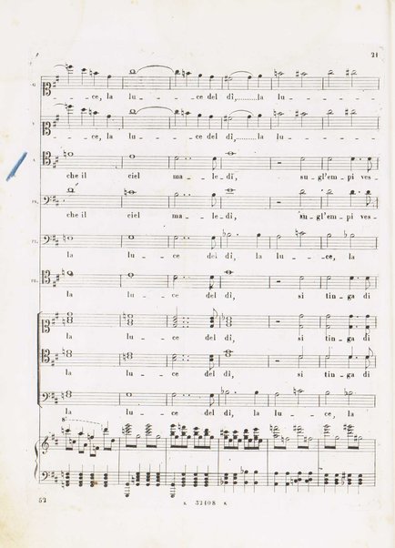 I Lombardi alla prima crociata / Dramma lirico in quattro atti di Temistocle Solera ; posto in musica [...! da G. Verdi ; Riduzione per canto e pianoforte di Luigi Truzzi e P. Tonassi