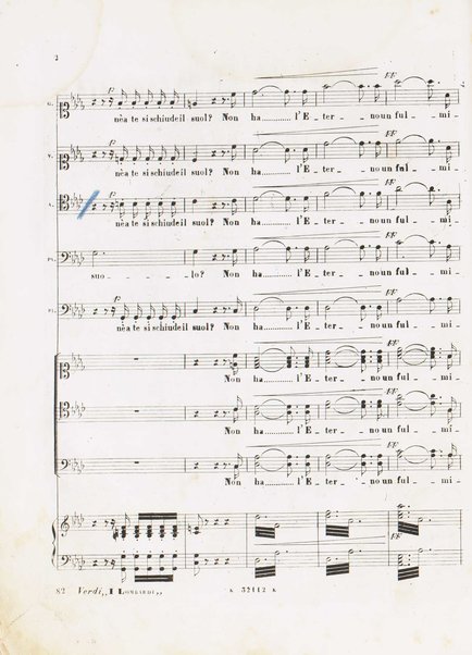 I Lombardi alla prima crociata / Dramma lirico in quattro atti di Temistocle Solera ; posto in musica [...! da G. Verdi ; Riduzione per canto e pianoforte di Luigi Truzzi e P. Tonassi