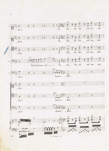I Lombardi alla prima crociata / Dramma lirico in quattro atti di Temistocle Solera ; posto in musica [...! da G. Verdi ; Riduzione per canto e pianoforte di Luigi Truzzi e P. Tonassi