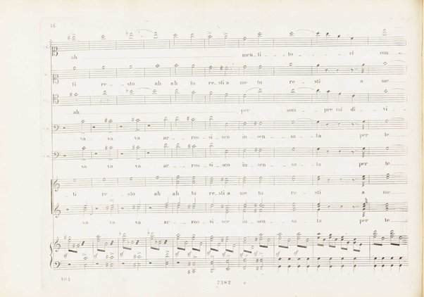 Orazi e Curiazi : tragedia lirica in 3 atti / di S. Cammarano ; posta in musica pel R. Teatro di S. Carlo (ov'è stata rappresentata al 10 Novembre 1846) dal maestro Saverio Mercadante