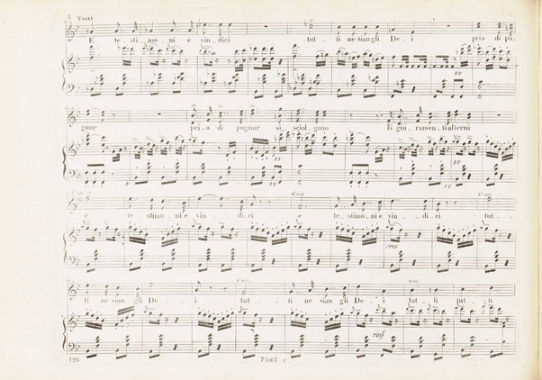 Orazi e Curiazi : tragedia lirica in 3 atti / di S. Cammarano ; posta in musica pel R. Teatro di S. Carlo (ov'è stata rappresentata al 10 Novembre 1846) dal maestro Saverio Mercadante