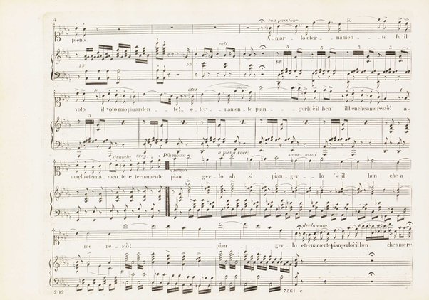 Orazi e Curiazi : tragedia lirica in 3 atti / di S. Cammarano ; posta in musica pel R. Teatro di S. Carlo (ov'è stata rappresentata al 10 Novembre 1846) dal maestro Saverio Mercadante