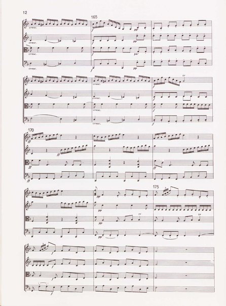 Quartetto primo (G. 248) e quartetto secondo (G. 249 incompleto) per due violini viola e violoncello dai Sei quartetti op. 64 (incompiuta) / Luigi Boccherini ; a cura di Aldo Pais