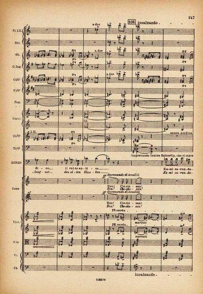 Madama Butterfly : da John L. Long e David Belasco / tragedia giapponese di L. Illica e G. Giacosa ; musica di G. Puccini