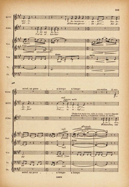 Madama Butterfly : da John L. Long e David Belasco / tragedia giapponese di L. Illica e G. Giacosa ; musica di G. Puccini