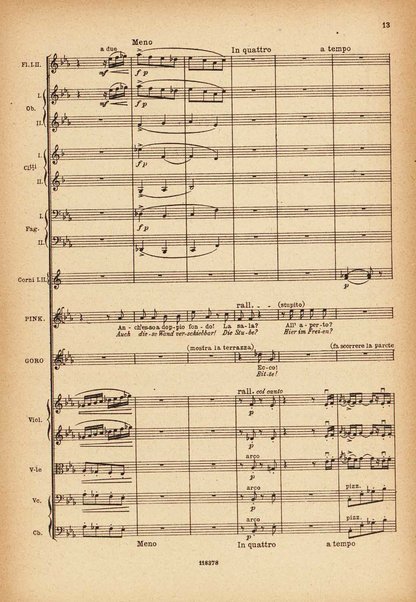 Madama Butterfly : da John L. Long e David Belasco / tragedia giapponese di L. Illica e G. Giacosa ; musica di G. Puccini