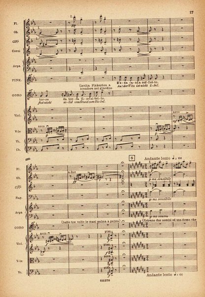 Madama Butterfly : da John L. Long e David Belasco / tragedia giapponese di L. Illica e G. Giacosa ; musica di G. Puccini