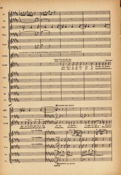 Madama Butterfly : da John L. Long e David Belasco / tragedia giapponese di L. Illica e G. Giacosa ; musica di G. Puccini