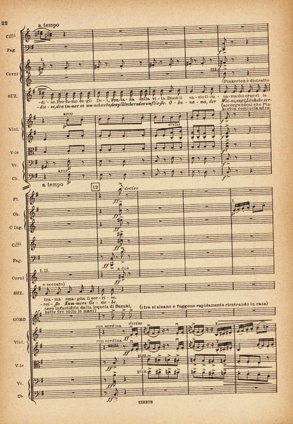 Madama Butterfly : da John L. Long e David Belasco / tragedia giapponese di L. Illica e G. Giacosa ; musica di G. Puccini