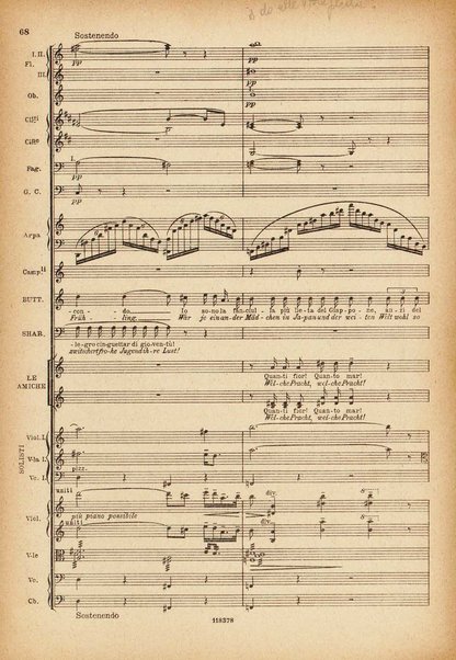 Madama Butterfly : da John L. Long e David Belasco / tragedia giapponese di L. Illica e G. Giacosa ; musica di G. Puccini