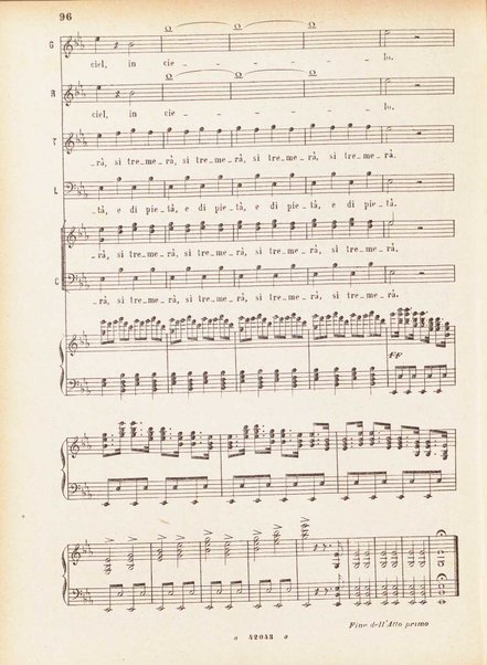 I Capuleti e i Montecchi : tragedia lirica in due atti / di Felice Romani ; [musica di] Vincenzo Bellini