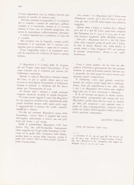 I Magnificat a 4, 5, 6 e 8 voci. 16