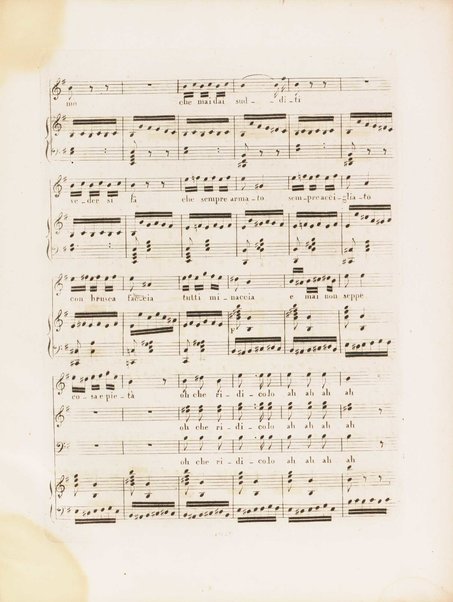 Matilde di Shabran ossia il Corradino : opera semi-seria in due atti / Musica di G. Rossini