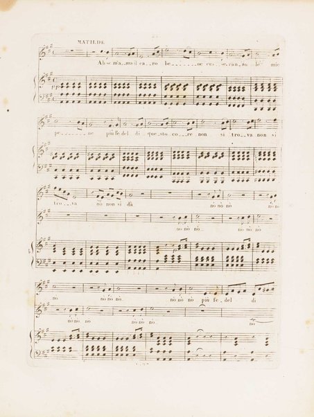 Matilde di Shabran ossia il Corradino : opera semi-seria in due atti / Musica di G. Rossini