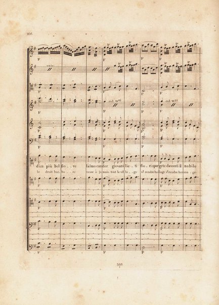 Le Nozze di Figaro : dramma giocoso in quattro atti / messo in musica dal signor W.A. Mozart