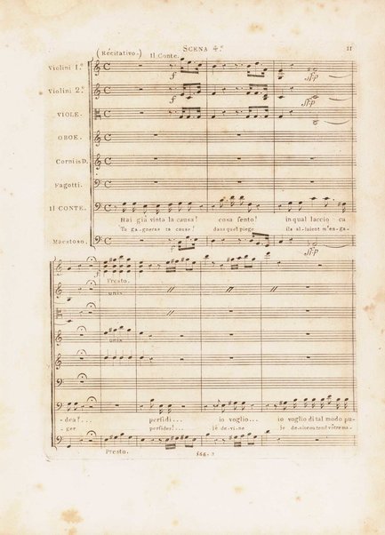 Le Nozze di Figaro : dramma giocoso in quattro atti / messo in musica dal signor W.A. Mozart