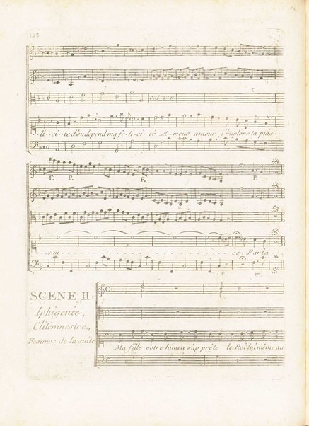 Iphigénie en Aulide : Tragédie Opéra en Trois Actes dédiés au Roy / par M. le Chevalier Gluck