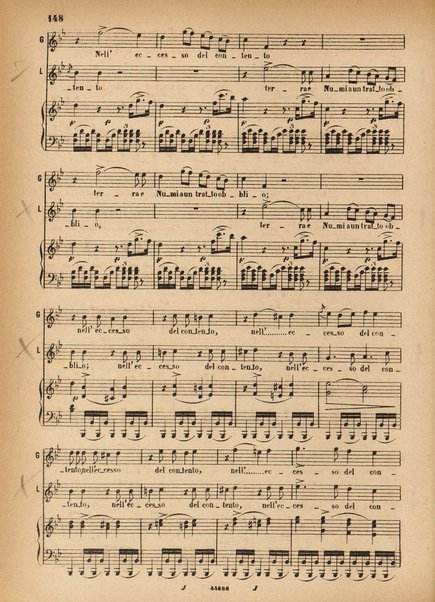 La Vestale : melodramma in tre atti / G. Spontini ; opera completa per canto e pianoforte