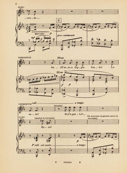 Madama Butterfly : (da John L. Long e David Belasco) : tragedia giapponese di L. Illica e G. Giacosa / musica di Giacomo Puccini ; opera completa [per] canto e pianoforte, riduzione di Carlo Carignani