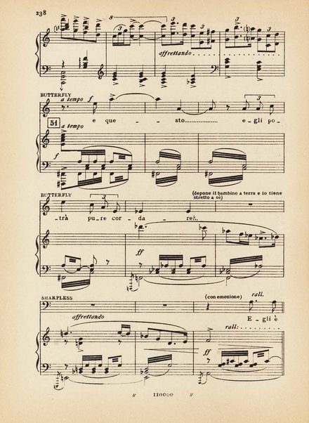 Madama Butterfly : (da John L. Long e David Belasco) : tragedia giapponese di L. Illica e G. Giacosa / musica di Giacomo Puccini ; opera completa [per] canto e pianoforte, riduzione di Carlo Carignani