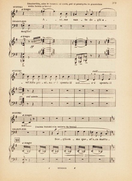 Madama Butterfly : (da John L. Long e David Belasco) : tragedia giapponese di L. Illica e G. Giacosa / musica di Giacomo Puccini ; opera completa [per] canto e pianoforte, riduzione di Carlo Carignani