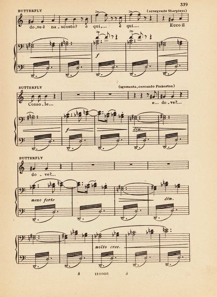 Madama Butterfly : (da John L. Long e David Belasco) : tragedia giapponese di L. Illica e G. Giacosa / musica di Giacomo Puccini ; opera completa [per] canto e pianoforte, riduzione di Carlo Carignani