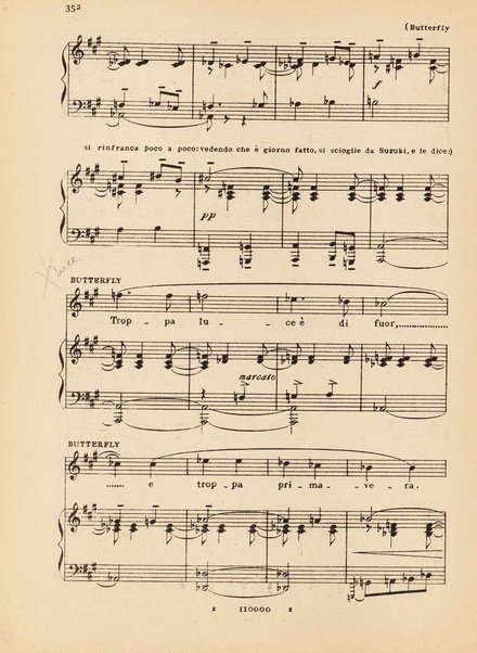 Madama Butterfly : (da John L. Long e David Belasco) : tragedia giapponese di L. Illica e G. Giacosa / musica di Giacomo Puccini ; opera completa [per] canto e pianoforte, riduzione di Carlo Carignani