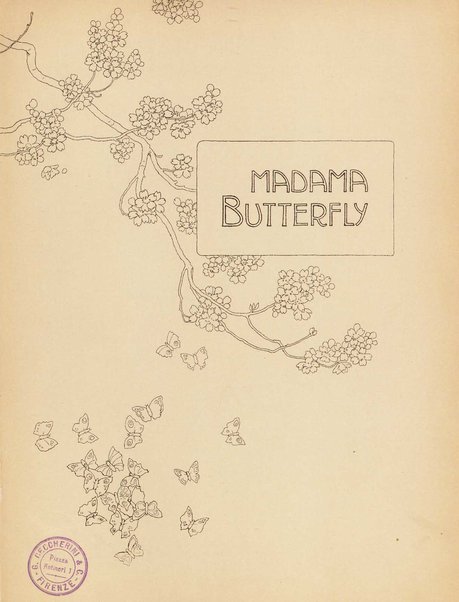 Madama Butterfly : (da John L. Long e David Belasco) : tragedia giapponese di L. Illica e G. Giacosa / musica di Giacomo Puccini ; opera completa [per] canto e pianoforte, riduzione di Carlo Carignani