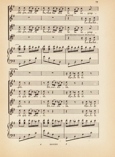 Madama Butterfly : (da John L. Long e David Belasco) : tragedia giapponese di L. Illica e G. Giacosa / musica di Giacomo Puccini ; opera completa [per] canto e pianoforte, riduzione di Carlo Carignani