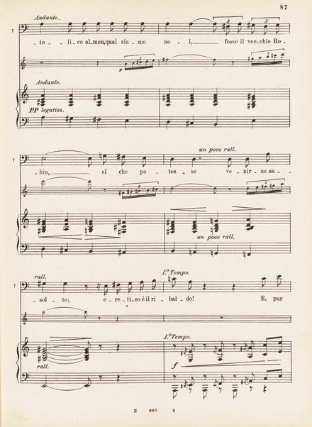 Guglielmo Ratcliff : tragedia di Enrico Heine / traduzione di Andrea Maffei ; musica di Pietro Mascagni ; riduzione per canto e pianoforte di Amintore Galli