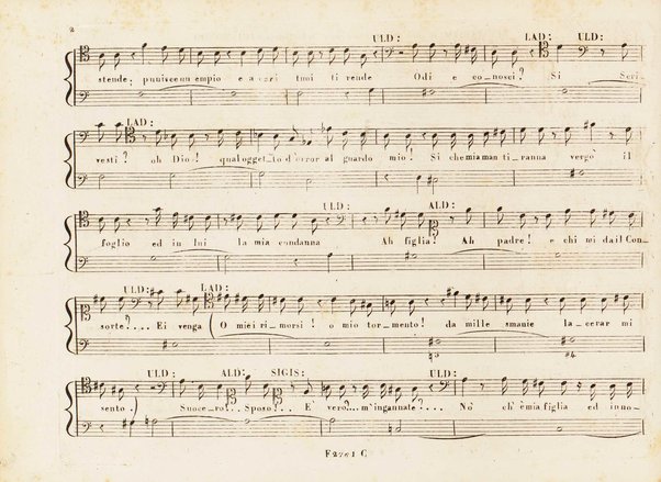 Sigismondo : dramma / composto da G. Rossini ; eseguito dai signori ... 