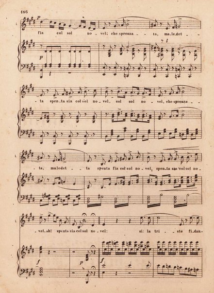 La favorita : opera in quattro atti / parole di A. Royer, G. Vaez ed E. Scribe ; musica di Gaetano Donizetti