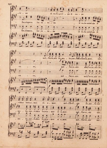 La favorita : opera in quattro atti / parole di A. Royer, G. Vaez ed E. Scribe ; musica di Gaetano Donizetti