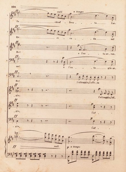 La favorita : opera in quattro atti / parole di A. Royer, G. Vaez ed E. Scribe ; musica di Gaetano Donizetti