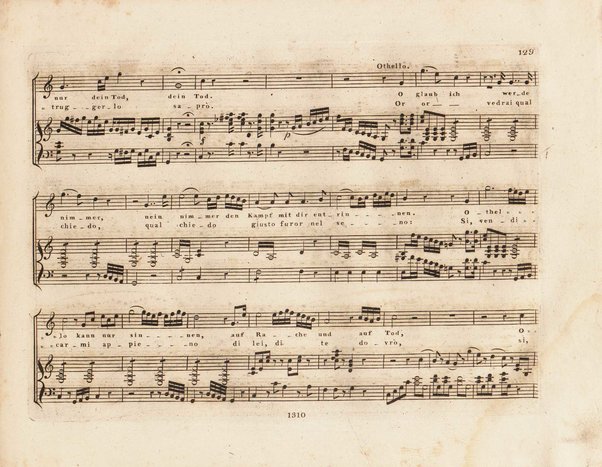 Otello ossia l'Africano di Venezia : dramma tragico in tre atti / del sig.r mo. Gioachino Rossini