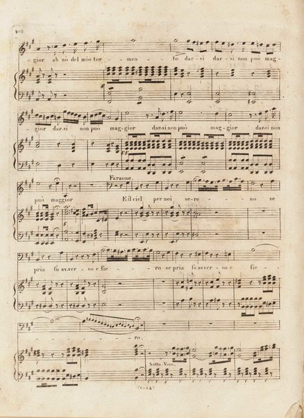 Mosè in Egitto : oratorio in tre atti / musica di Rossini